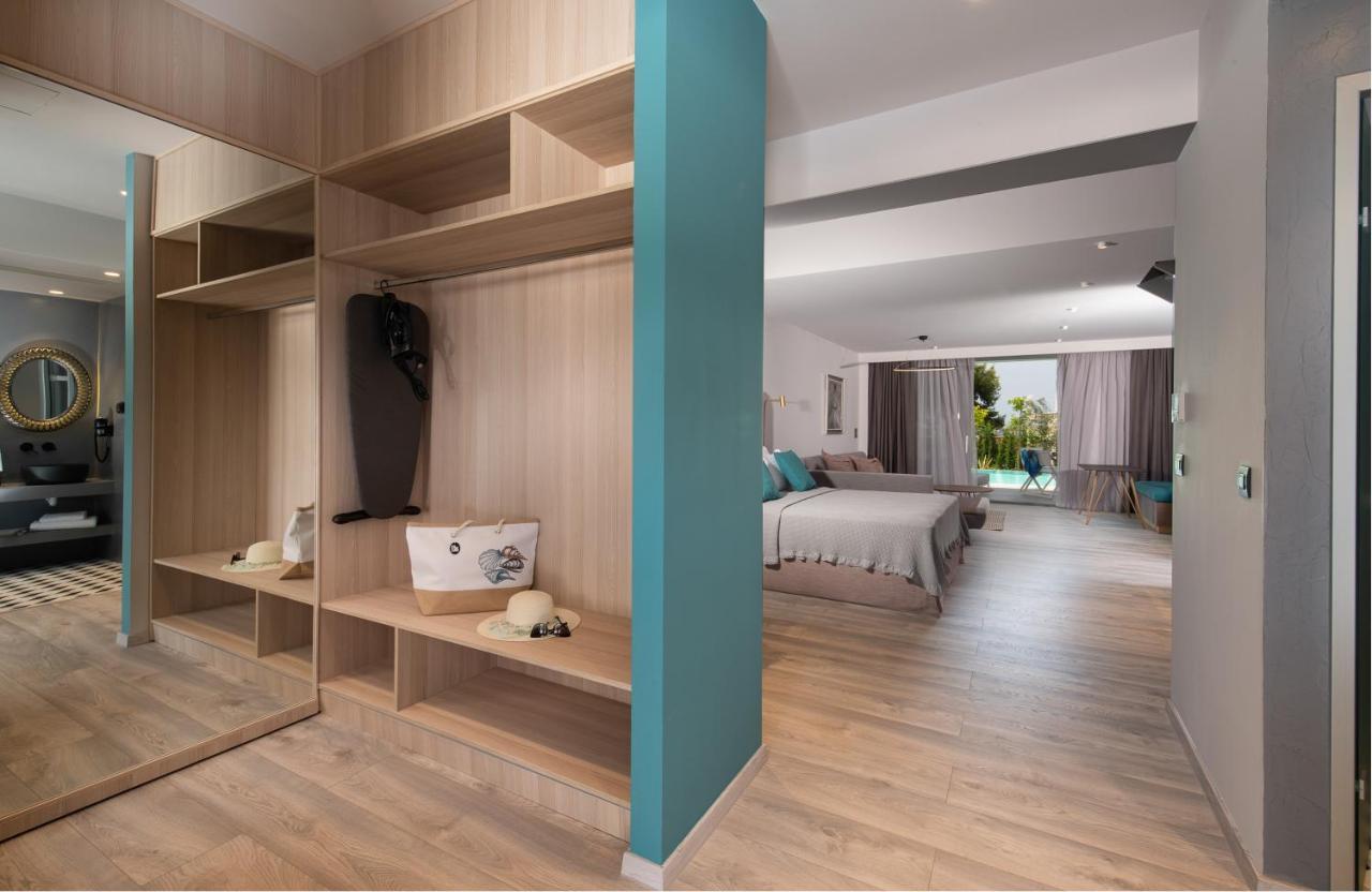 Lagomandra Luxury Suites With Private Pools Nikiti  Buitenkant foto